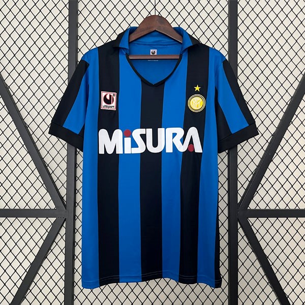 Tailandia Camiseta Inter Milan 1ª Retro 1990 1991